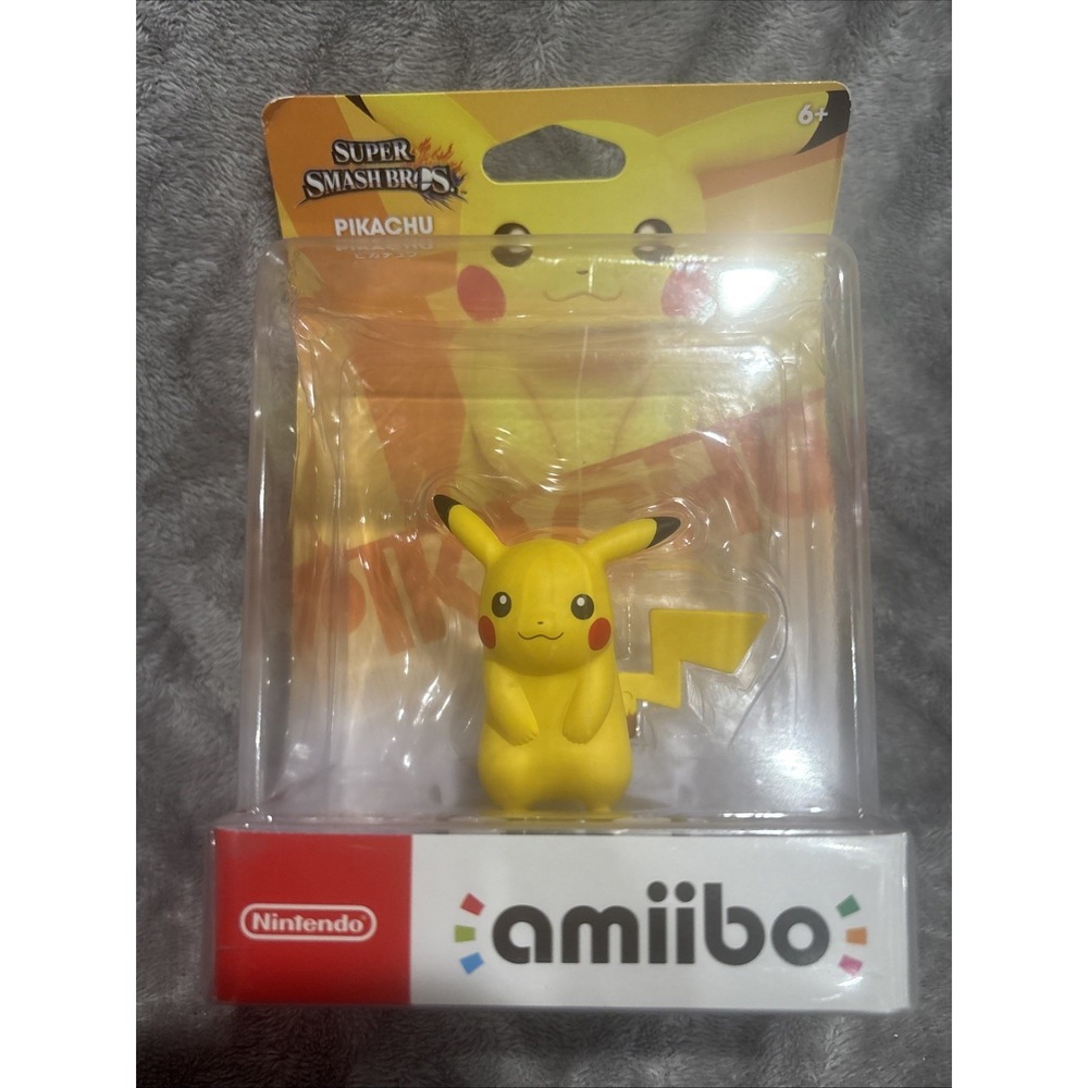 Pikachu Amiibo NEW/SEALED (Super Smash Bros. Series) Figure